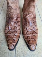 Mexicaanse "croco" western laarzen mt 44 / 43. Cowboy boots, Ophalen of Verzenden, Bruin, Boots