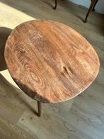 Afgeschuinde houten salon tafel zara home, Huis en Inrichting, Tafels | Salontafels, Gebruikt, 100 tot 150 cm, Minder dan 50 cm