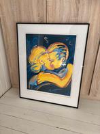 Rubens Gerchman - Beijo Noturno (1994) - Gesigneerde Zeefdru, Ophalen of Verzenden