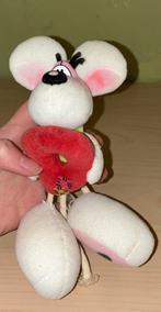 Diddl knuffel hanger met letter D, Verzamelen, Diddl, Ophalen of Verzenden, Diddl, Zo goed als nieuw, Knuffel