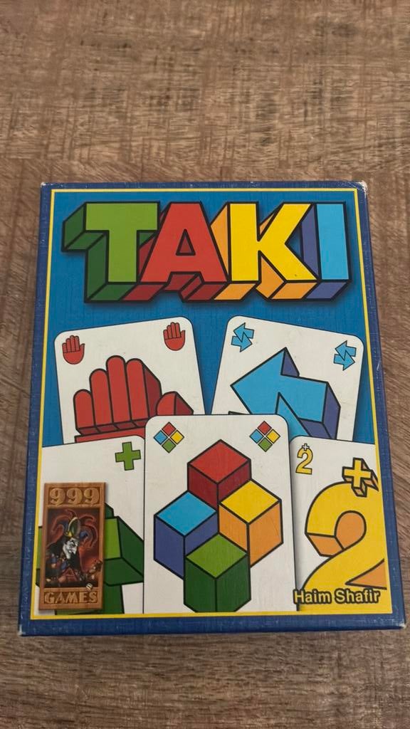 Kaartspel Taki, Ophalen, Gebruikt