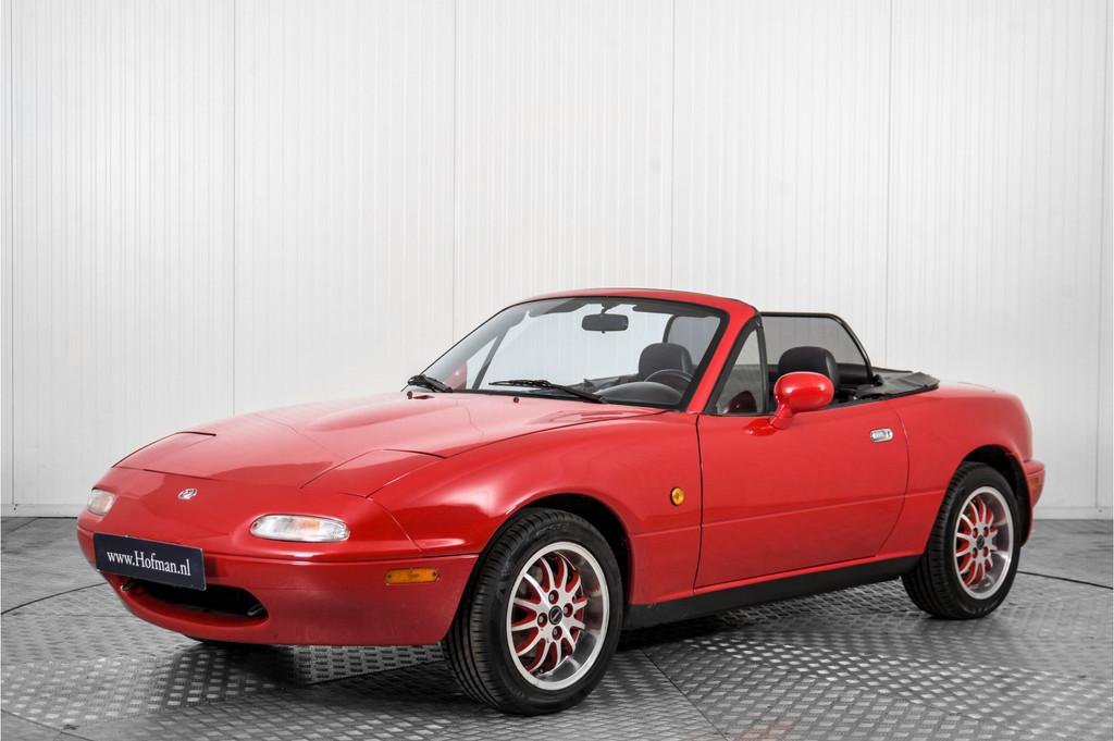 Mazda MX-5 MX-5 1.8i (bj 1995), Auto's, Mazda, Achterwielaandrijving, Gebruikt, 4 cilinders, Cabriolet