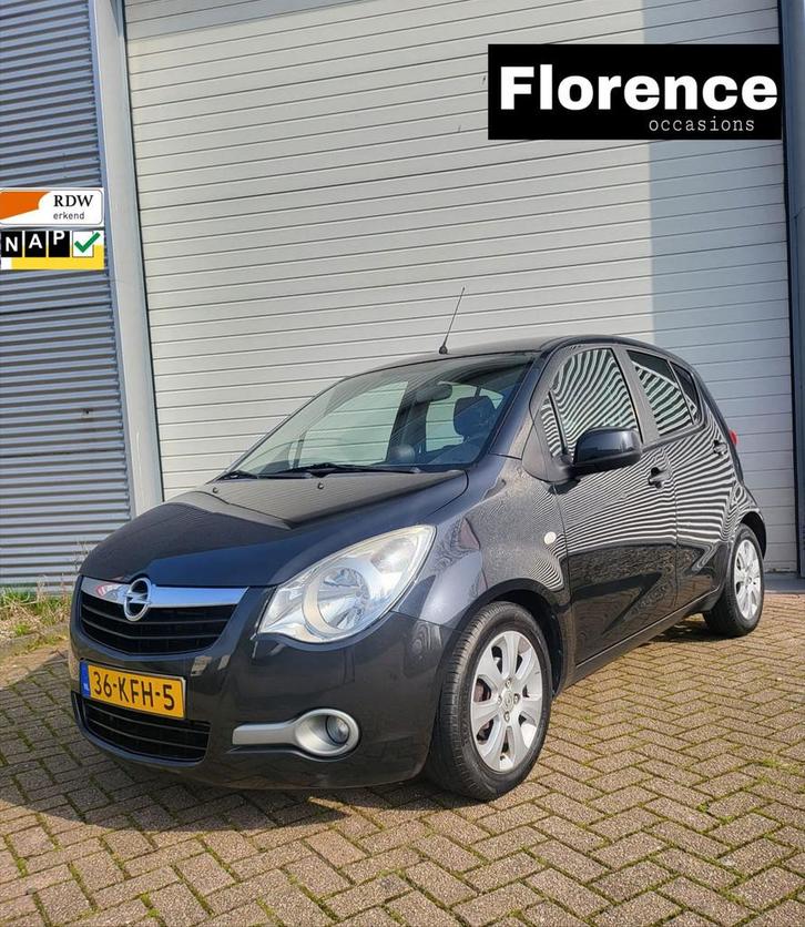 Opel Agila 1.2 Edition Airco Nwe APK NAP, Auto's, Opel, Bedrijf, Te koop, Agila, ABS, Airbags, Airconditioning, Boordcomputer