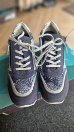 Xsensibles stretchwalkers blauw met zilver maat 40 HX, Ophalen of Verzenden, Zo goed als nieuw, Blauw, Sneakers of Gympen