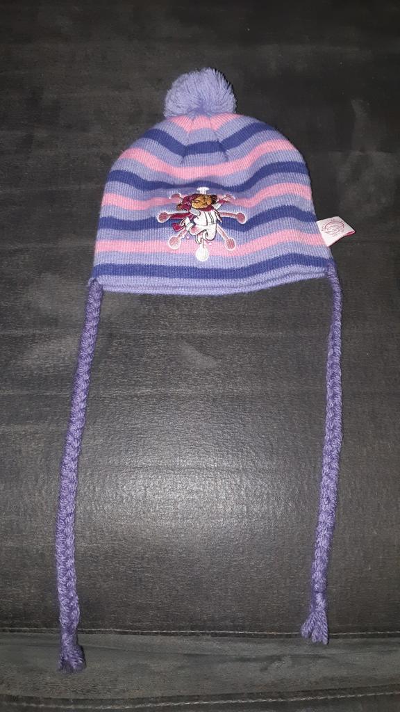 Dora muts en sjaal, Kinderen en Baby's, Kinderkleding | Mutsen, Sjaals en Handschoenen, Gebruikt, Meisje, 110 t/m 116, Ophalen of Verzenden