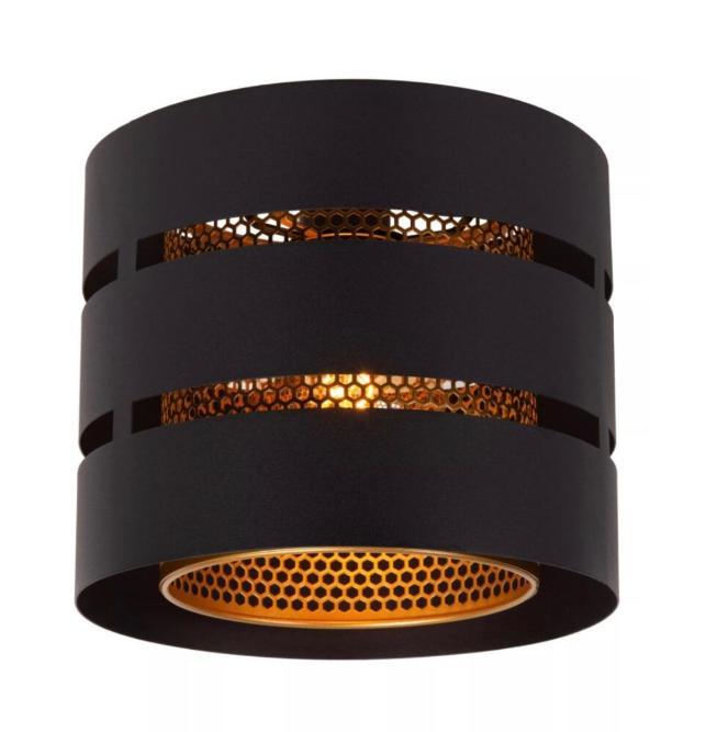 Sfeervolle hanglamp zwart/goud, Huis en Inrichting, Lampen | Hanglampen, Zo goed als nieuw, Minder dan 50 cm, Metaal, Ophalen