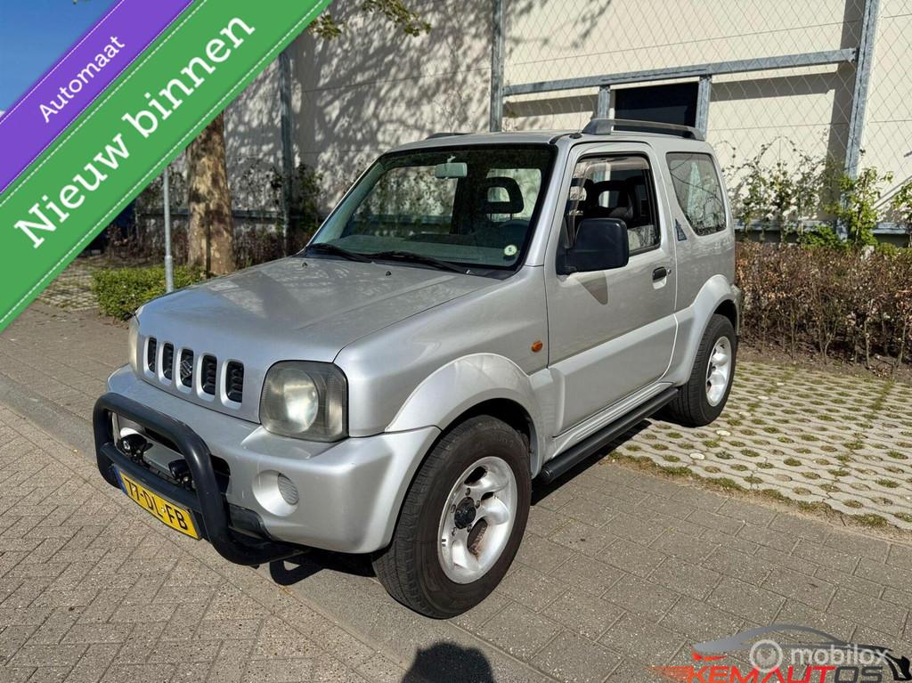 Suzuki Jimny 1.3 JLX✅4x4✅AUTOMAAT✅✅NAP✅, 1005 kg, Stof, 4 stoelen, Origineel Nederlands