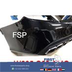 W205 C63 AMG Achterbumper Mercedes C Klasse zwart wit grijs, Gebruikt, -, Ophalen of Verzenden, Achter