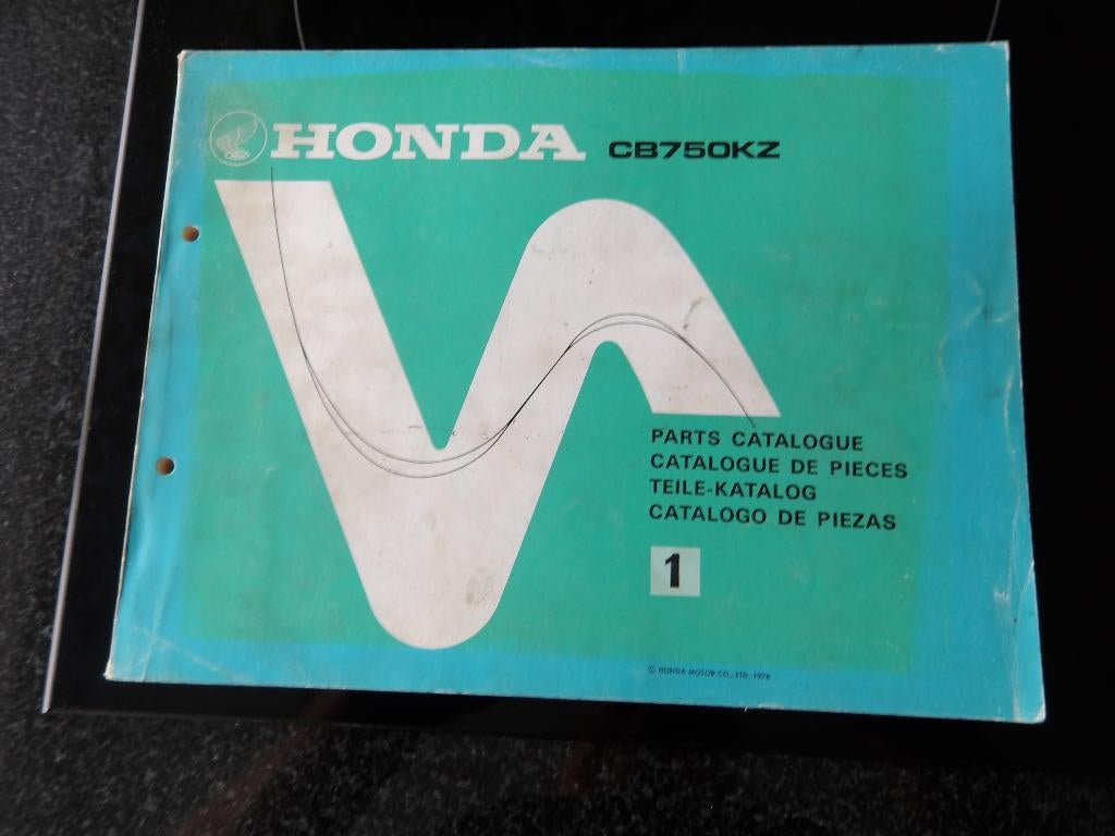 Honda Onderdelenboek CB750KZ 1978, Verzenden, Honda