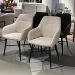 Eetkamerstoel set Pella Profijt Meubel, Ophalen, Bruin, Zo goed als nieuw, Vier