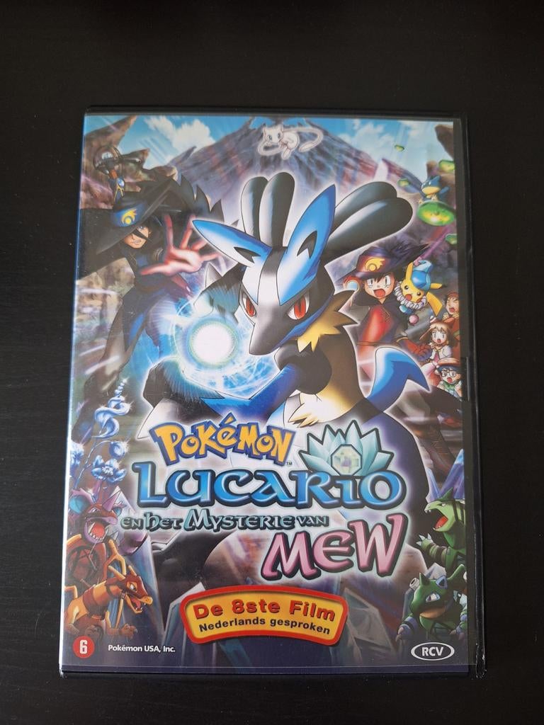 Pokémon Lucario en het Mysterie van Mew DVD, Avontuur, Ophalen of Verzenden, Zo goed als nieuw, Vanaf 6 jaar