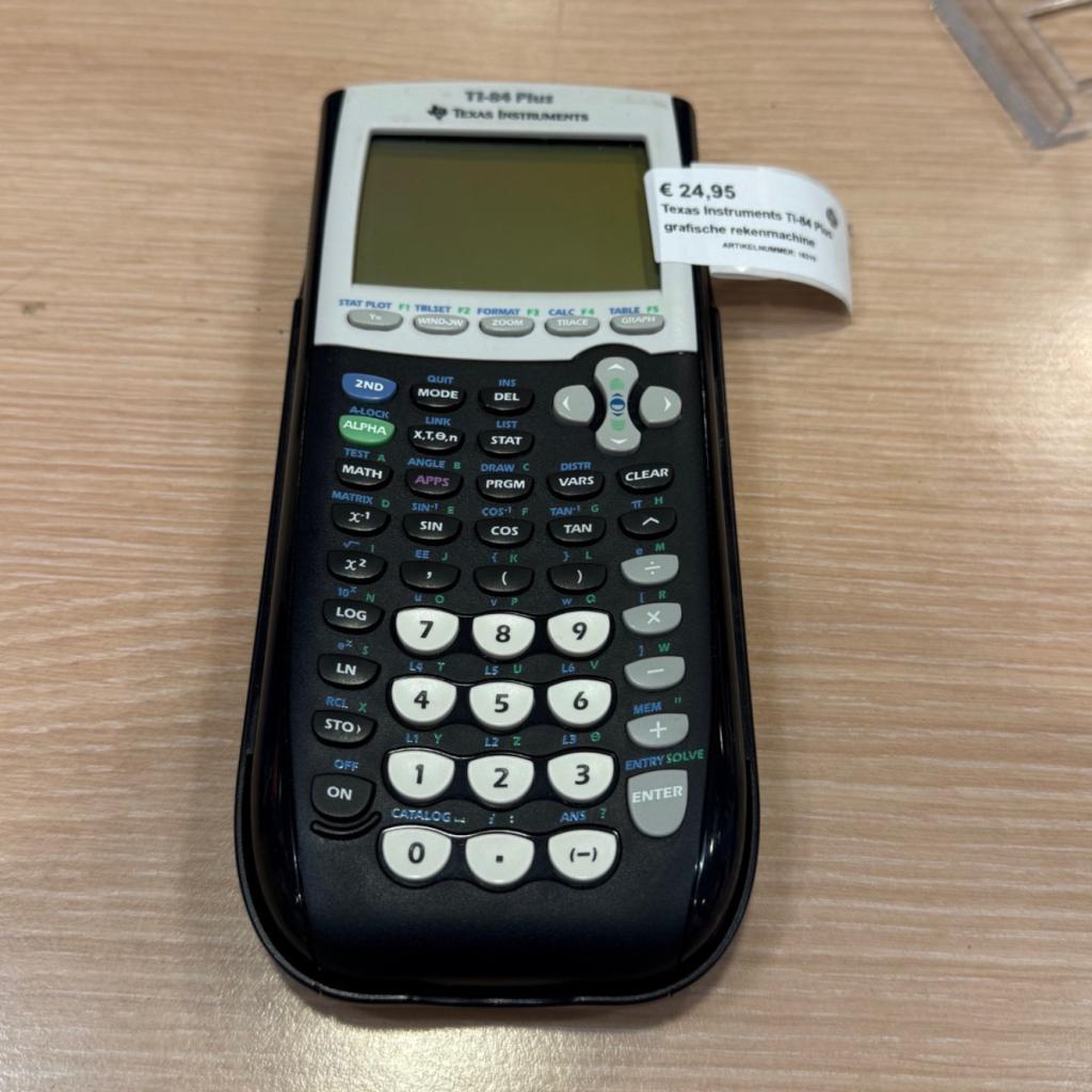 Texas Instruments TI-84 Plus grafische rekenmachine, Diversen, Schoolbenodigdheden, Texas Instruments, Zo goed als nieuw, Support@texasinstruments.com