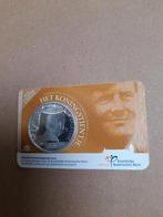 Zwaar verzilverde € 10,- munt Het Koningstientje, Ophalen of Verzenden, Koningin Beatrix, Euro's