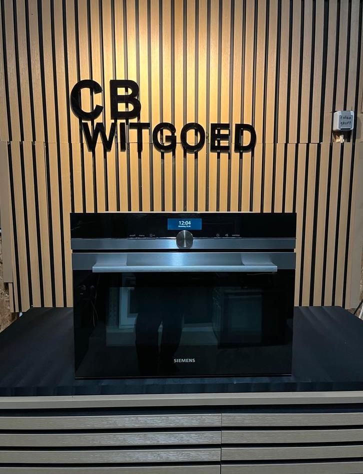 Siemens IQ700 combi oven magnetron, Witgoed en Apparatuur, Ovens, Refurbished, Inbouw, Oven met grill, 45 tot 60 cm, 45 tot 60 cm