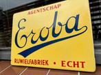 Eroba fietsen oud emaille reclamebord, Antiek en Kunst, Ophalen