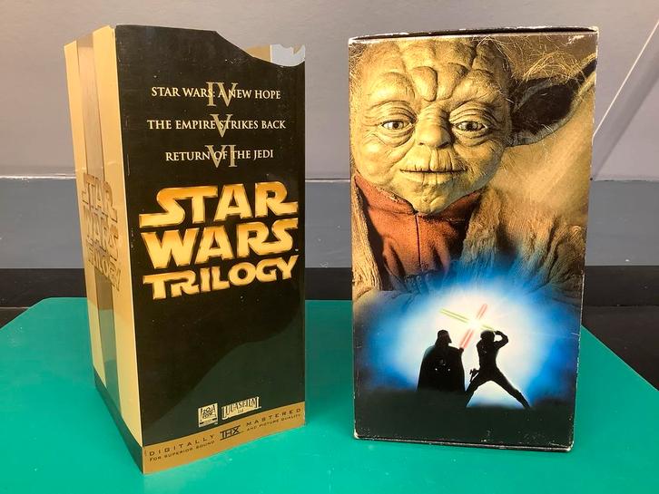 Star Wars Trilogy VHS Boxset (Originele Trilogie), Cd's en Dvd's, VHS | Film, Gebruikt, Science Fiction en Fantasy, Vanaf 9 jaar