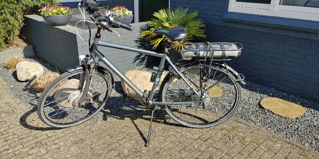 E-bike, Fietsen en Brommers, Elektrische fietsen, Ophalen, Gebruikt, Batavus, 51 tot 55 cm