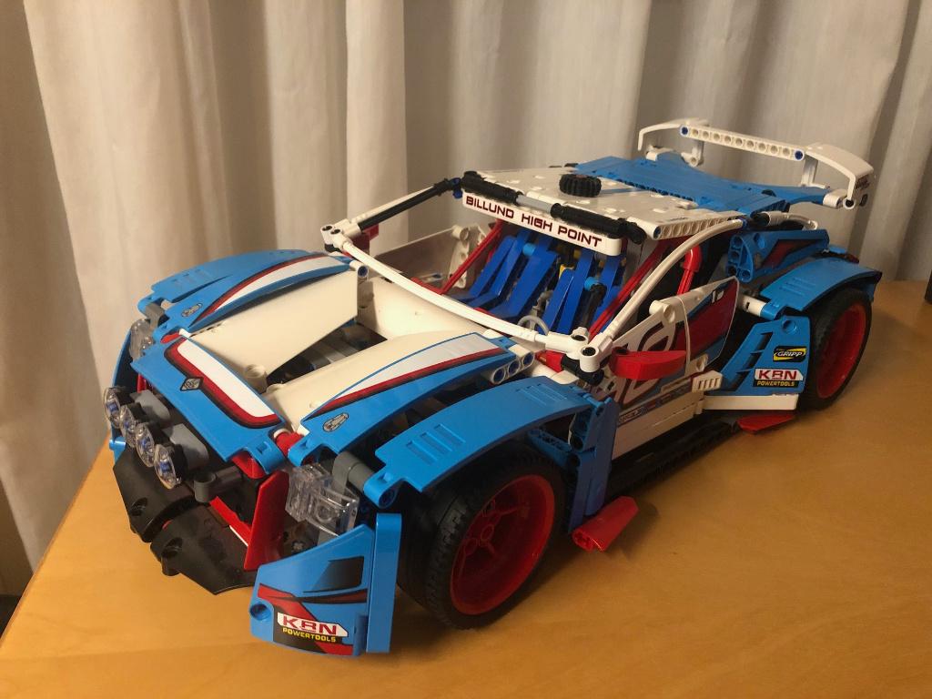 LEGO Technic - Rallyauto (42077) | 2018, Lego, Lego.com/service, Ophalen of Verzenden, Zo goed als nieuw