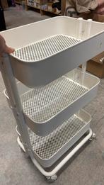 IKEA Raskog roltafel - Wit - Rijdbaar, Ophalen, Zo goed als nieuw