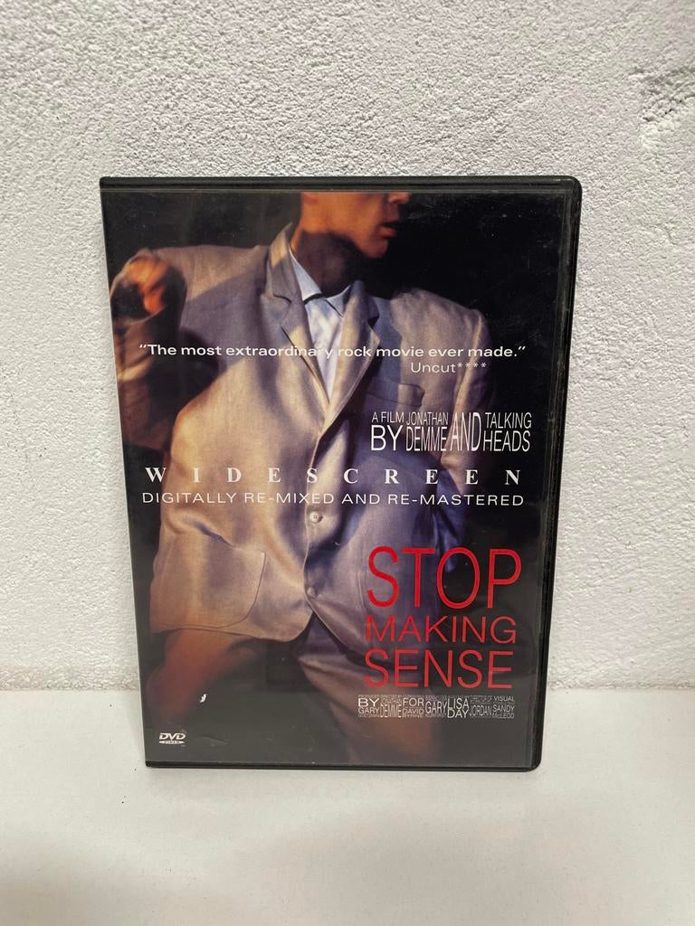 Talking Heads - Stop Making Sense DVD (Widescreen), Alle leeftijden, Ophalen of Verzenden, Gebruikt, Muziek en Concerten