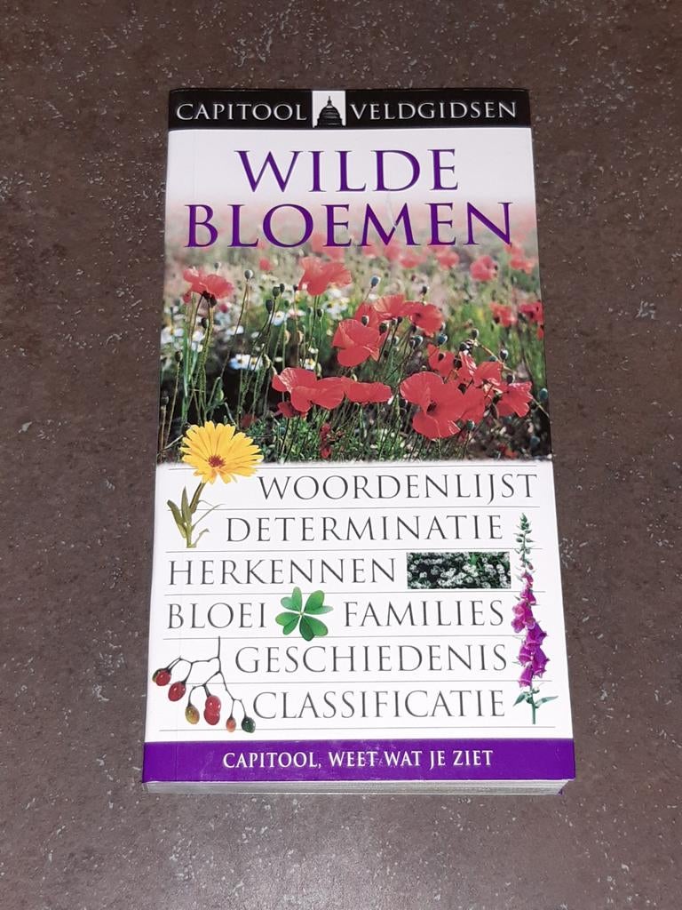 Capitool veldgids wilde bloemen nieuw, Boeken, Natuur, Ophalen of Verzenden, Nieuw, Bloemen, Planten en Bomen