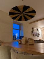 Woood hanglamp raffia, Ophalen of Verzenden, Zo goed als nieuw, Minder dan 50 cm