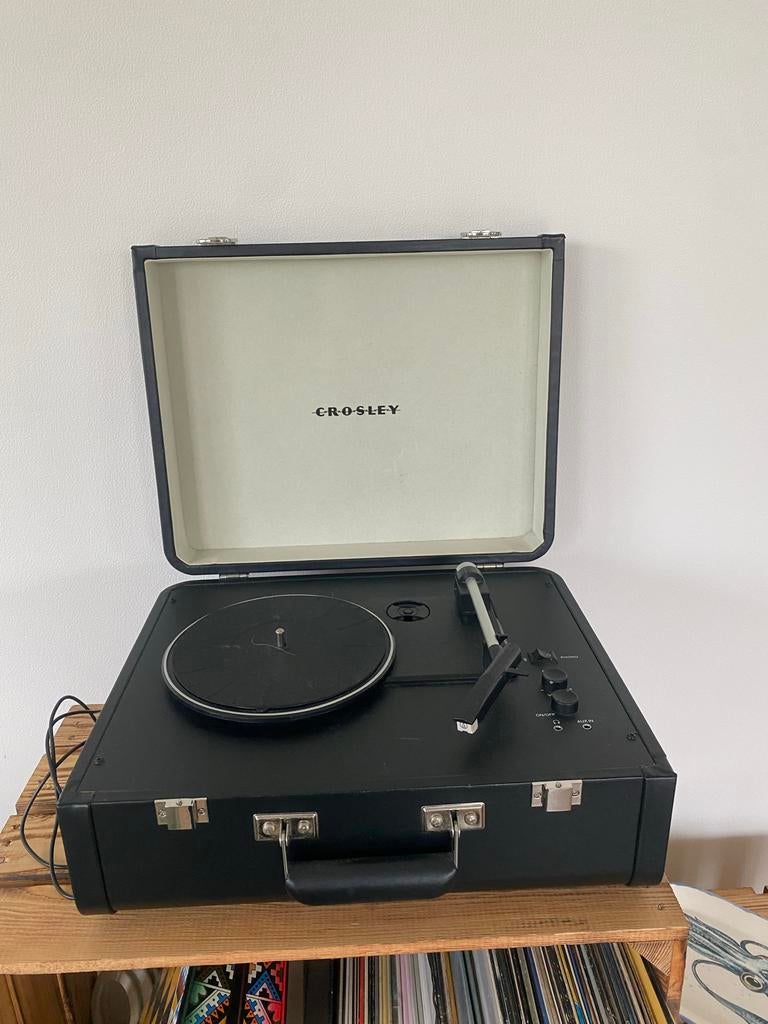 Crosley Portfolio USB Platenspeler met Bluetooth, Gebruikt, USB-aansluiting, Platenspeler, Ophalen