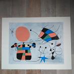 Joan Miro, le sourire des ailes flamboyantes, poster 1987, Ophalen