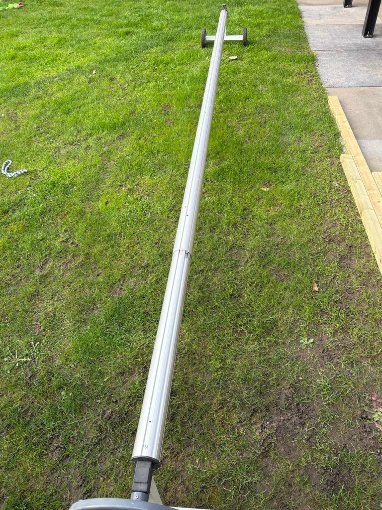 Zwembad afdekking oprolsysteem, Tuin en Terras, Ophalen of Verzenden, Gebruikt, Afdekzeil