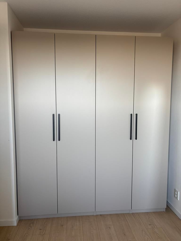 IKEA PAX kasten grijsbeige, Ophalen, 200 cm of meer, 50 tot 100 cm, Zo goed als nieuw