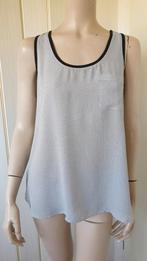 Ann Taylor top zomer zwart wit maat M/38, Kleding | Dames, Maat 38/40 (M), Zwart, Ophalen of Verzenden, Zo goed als nieuw