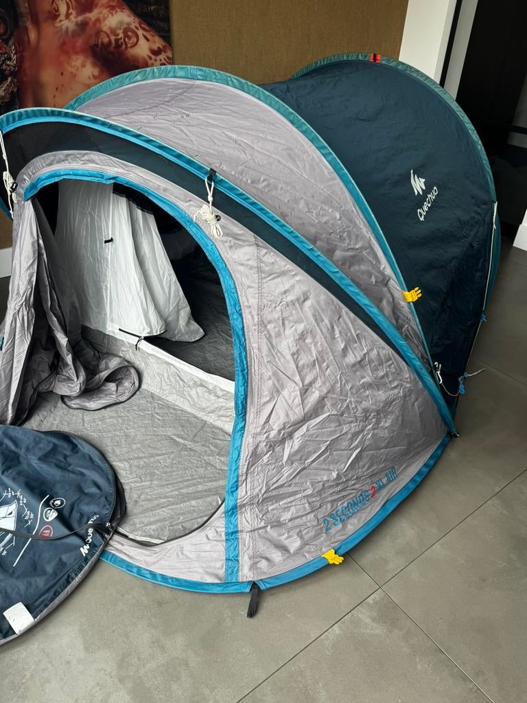 Quechua pop up 2 seconds 2 XL Air, Ophalen, Zo goed als nieuw