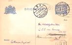 Briefkaart 1½ ct. blauw gelopen op Utrecht 1908, Verzenden, Briefkaart