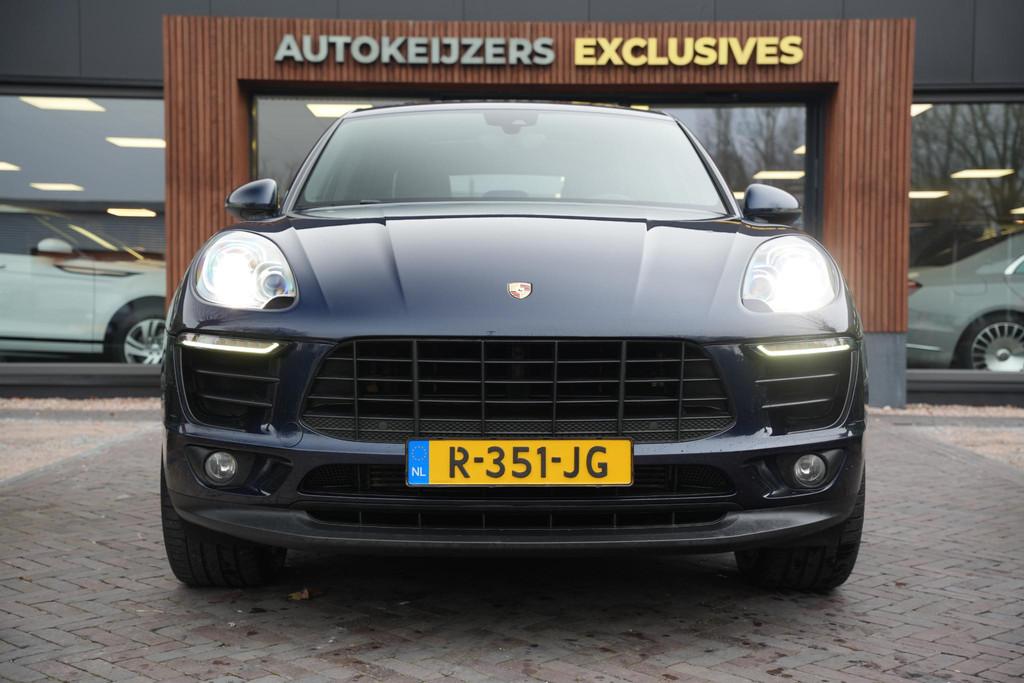 Porsche Macan 3.0 D S Panoramadak Cruise Clima, Auto's, Porsche, Gebruikt, 258 pk, Blauw, 226 €/maand