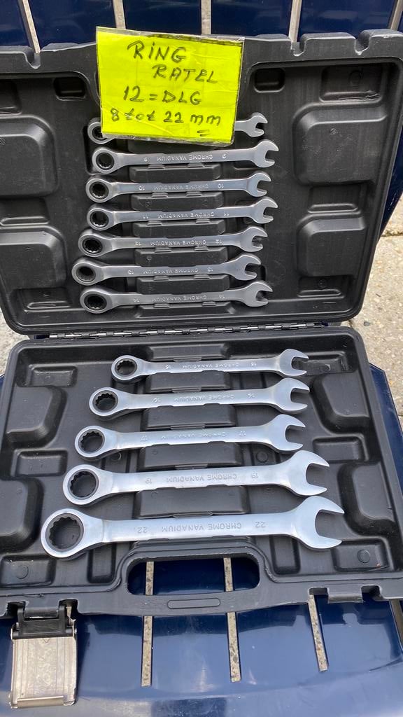 Ring rattel set 12 dlg, Ophalen of Verzenden, Zo goed als nieuw