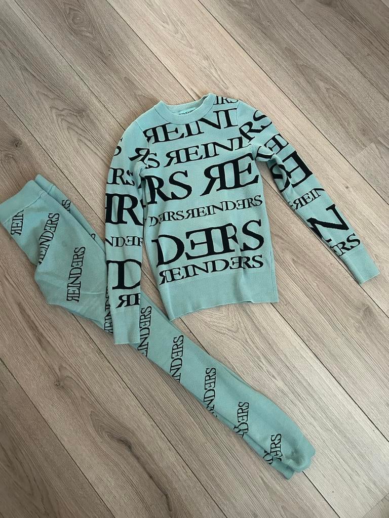Reinders pak maat 14 (valt als 152) - Lichtblauw, Ophalen of Verzenden, Gebruikt, Jongen of Meisje, Setje