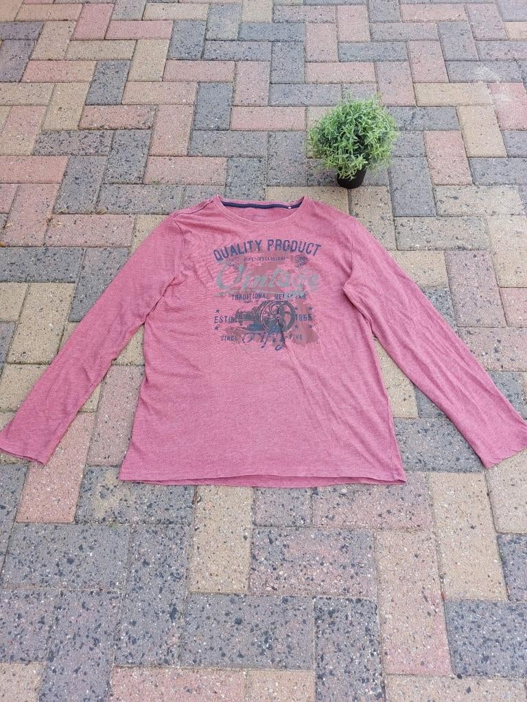 Longsleeve Charles Vogele maat L, Kleding | Heren, Maat 52/54 (L), Charles Vogele, Ophalen of Verzenden, Gedragen