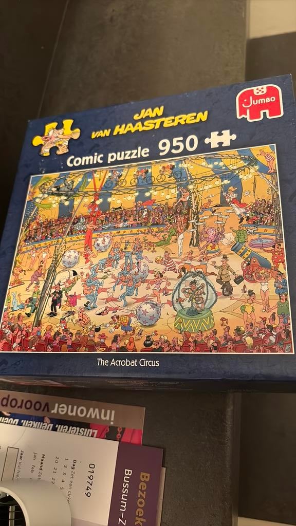Jan van Haasteren, Ophalen, 500 t/m 1500 stukjes, Zo goed als nieuw