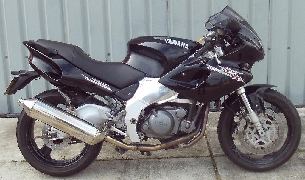Yamaha SZR660 / Zwart / 44555 km. / 1998 / in goede staat !, Motoren, Sport, Handgeschakeld, 1 cilinder, 12 t/m 35 kW