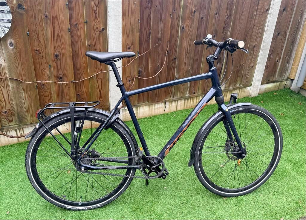 Nette stadsfiets (Koga), Fietsen en Brommers, Fietsen | Heren | Herenfietsen, Gebruikt, Versnellingen, 57 tot 61 cm, Ophalen