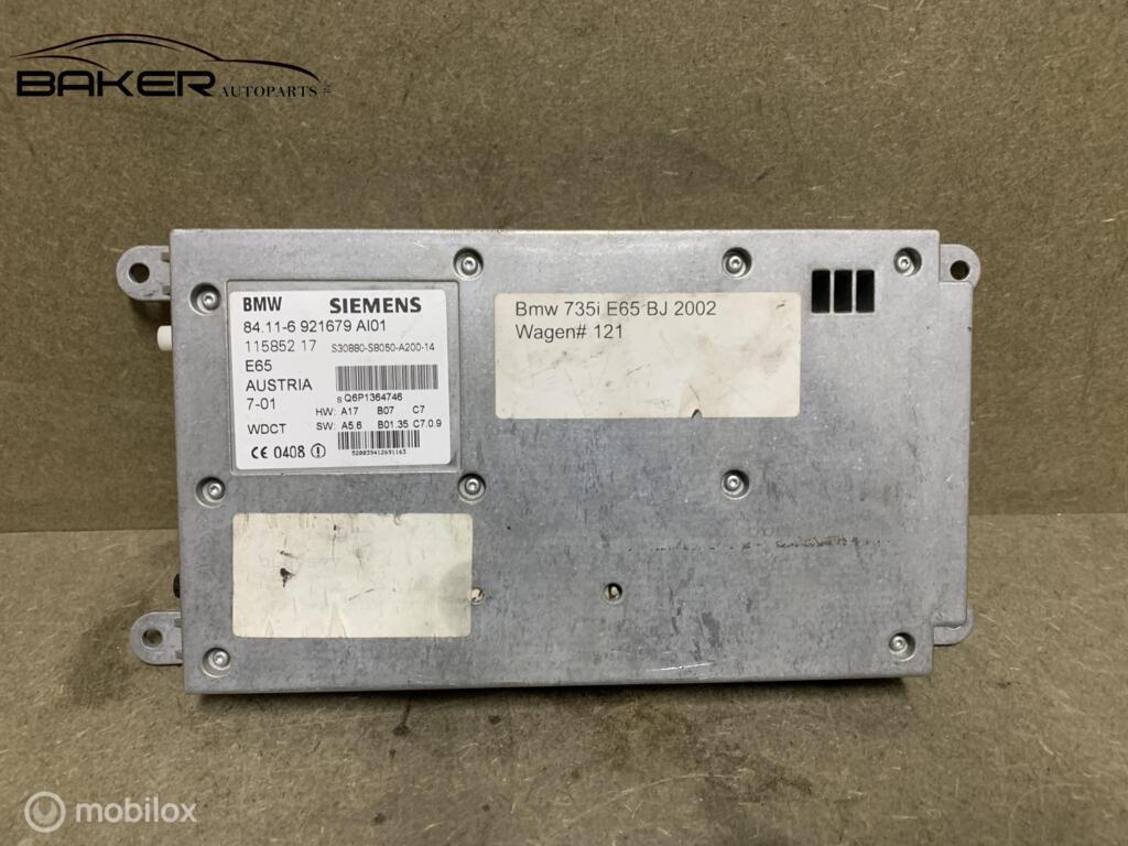 Module telefoon BMW 7-serie E65 ('01-'08) 84116921679, Gebruikt, Ophalen of Verzenden, BMW, BMW