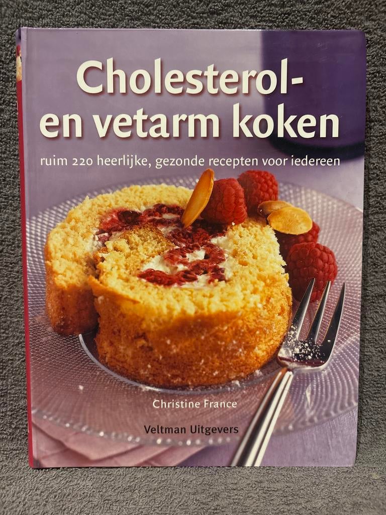 Cholesterol- en vetarm koken - Heerlijke recepten!, Boeken, Kookboeken, Gelezen, Voorgerechten en Soepen, Ophalen of Verzenden