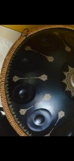 RVS Handpan D Kurdisch + Standaard & Stokken, Muziek en Instrumenten, Percussie, Ophalen of Verzenden, Nieuw, Melodische percussie