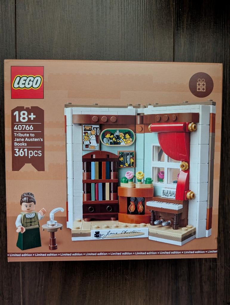 Lego 40766 Tribute to Jane Austins Books, Lego, Nieuw, Ophalen of Verzenden, Complete set
