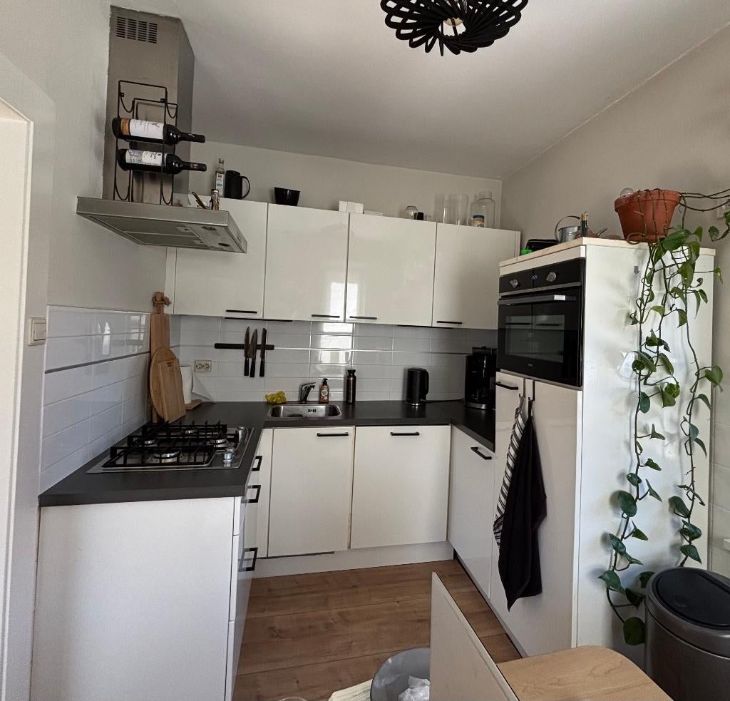 Complete hoekkeuken, Ophalen, Gebruikt, Wit, Hoekkeuken