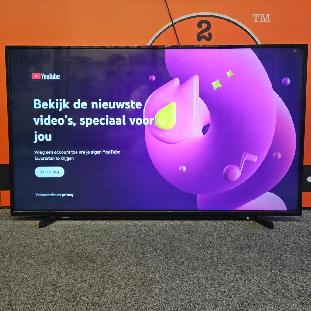 Toshiba 55UA2263DG 55'' 4K Smart TV incl. AB in Nette Staat, Toshiba, Zo goed als nieuw, Support@toshiba.com, Toshiba Corporation
1-1, Shibaura 1-chome
Minato-ku, Tokyo 105-8001
Japan