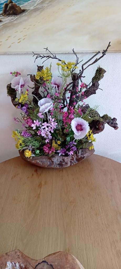 Bloem stuk kunst, Huis en Inrichting, Ophalen, Zo goed als nieuw