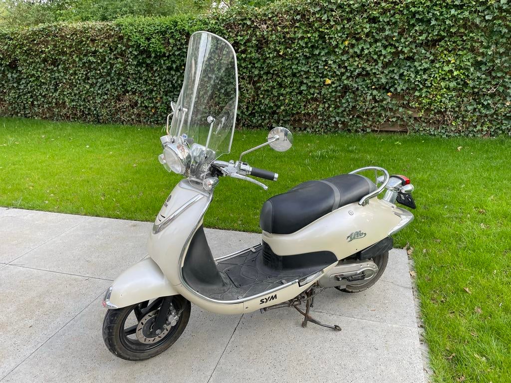 SYM Allo snorscooter - loopt 45, Ophalen, Gebruikt, Benzine, SYM