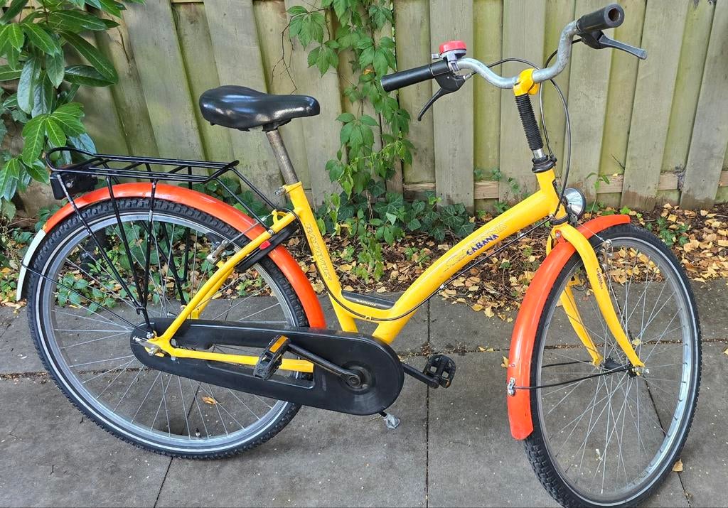 Batavus Cabana damesfiets | geel/oranje | retro stadsfiets, Ophalen, Gebruikt, 26 inch of meer, Batavus