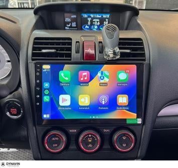 Subaru Forester radio navigatie android 15 apple carplay usb